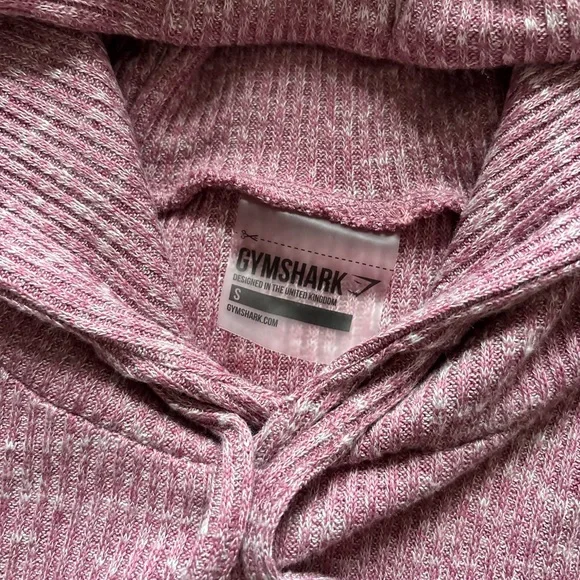 Gymshark Heathered Pink Hoodie - Picture 4 of 8